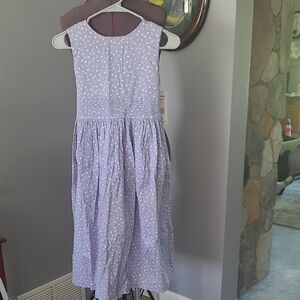 NWT Palettes Adorable Blue Dress W/ Pink And Yellow Flowers